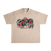 French Oak Mom cow Mother's Day Urban Heavy Tee - FaDigitalArtStudio