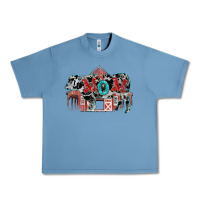 Pebble Blue Mom cow Mother's Day Urban Heavy Tee - FaDigitalArtStudio