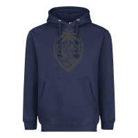 Navy guam seal guam flag usa guamanian chamorro gifts pullover hoodie Heavyweight Hoodie - linhVisuals