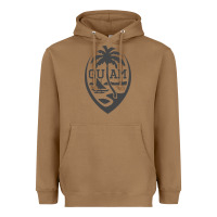 Guam Seal Guam Flag Usa Guamanian Chamorro Gifts Pullover Hoodie Heavyweight Hoodie | Teevron