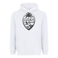 White guam seal guam flag usa guamanian chamorro gifts pullover hoodie Heavyweight Hoodie - linhVisuals