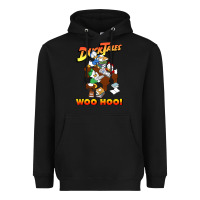 Black woo hoo duck tales art gift for fans Heavyweight Hoodie - linhVisuals