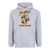 Heather Grey woo hoo duck tales art gift for fans Heavyweight Hoodie - linhVisuals