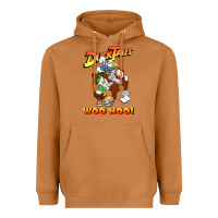 Meerkat woo hoo duck tales art gift for fans Heavyweight Hoodie - linhVisuals