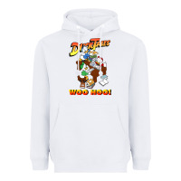 White woo hoo duck tales art gift for fans Heavyweight Hoodie - linhVisuals