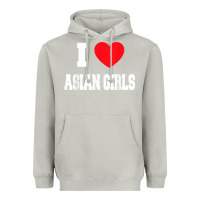 Moon Dust i love asian girls t shirt Heavyweight Hoodie - linhVisuals