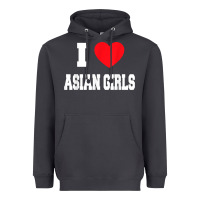 Smoke i love asian girls t shirt Heavyweight Hoodie - linhVisuals