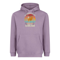 Lavender womens my favorite people call me sugar cute sloth lover grandma Heavyweight Hoodie - linhVisuals