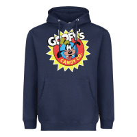 Navy goofy's candy company Heavyweight Hoodie - linhVisuals