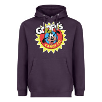 Plum goofy's candy company Heavyweight Hoodie - linhVisuals