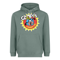 Sage goofy's candy company Heavyweight Hoodie - linhVisuals