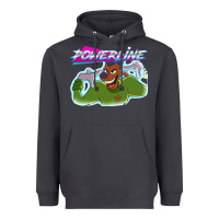 Smoke powerline Heavyweight Hoodie - linhVisuals