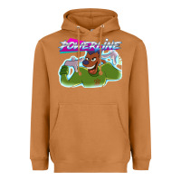 Meerkat powerline Heavyweight Hoodie - linhVisuals