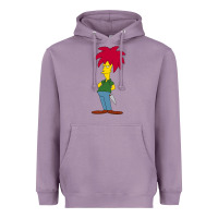 Lavender simpson Heavyweight Hoodie - linhVisuals