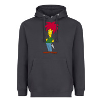 Smoke simpson Heavyweight Hoodie - linhVisuals