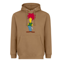 Toasted Coconut simpson Heavyweight Hoodie - linhVisuals