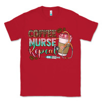Red coffee nurse repeat Classic Tee - CowGirlArtShop