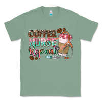 Sage coffee nurse repeat Classic Tee - CowGirlArtShop