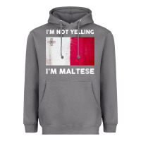 Storm i'm not yelling i'm maltese shirt  malta flag t shirt Heavyweight Hoodie - linhVisuals