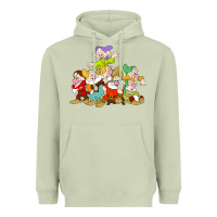 Matcha grumpy dopey dwarf Heavyweight Hoodie - linhVisuals