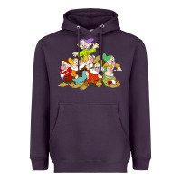Plum grumpy dopey dwarf Heavyweight Hoodie - linhVisuals