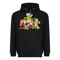 Black grumpy dopey dwarf Heavyweight Hoodie - linhVisuals