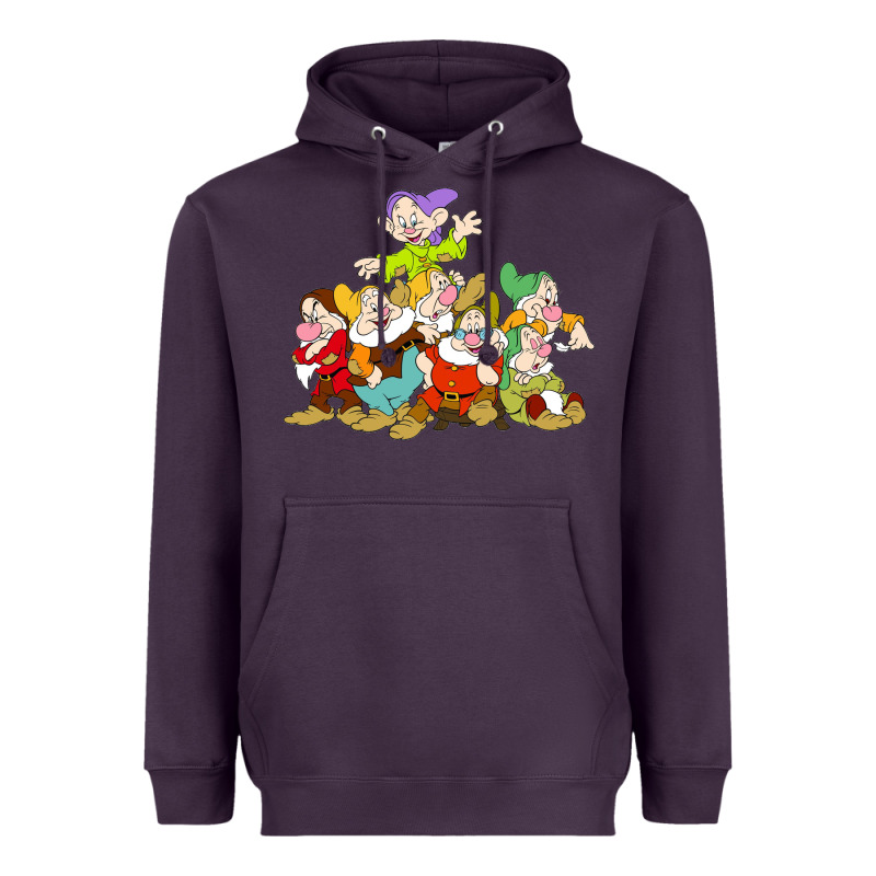 Grumpy Dopey Dwarf Heavyweight Hoodie by linhVisuals | Teevron