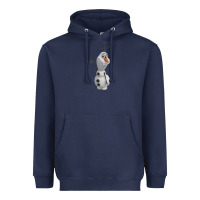 Navy olaf Heavyweight Hoodie - linhVisuals