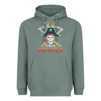 Sage it's all fun & games until someone needs an eyepatch pirate t shirt Heavyweight Hoodie - linhVisuals