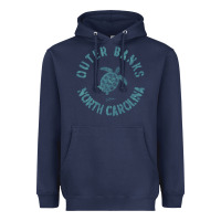 Navy jcombs outer banks, nc, sea turtle hoodie Heavyweight Hoodie - linhVisuals