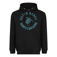Black jcombs outer banks, nc, sea turtle hoodie Heavyweight Hoodie - linhVisuals