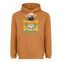 Meerkat bowling shirt funny dog lover quote bowler gift t shirt Heavyweight Hoodie - linhVisuals