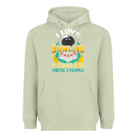 Matcha bowling shirt funny dog lover quote bowler gift t shirt Heavyweight Hoodie - linhVisuals