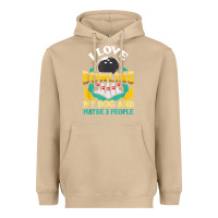 Mushroom bowling shirt funny dog lover quote bowler gift t shirt Heavyweight Hoodie - linhVisuals