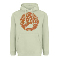 Matcha star fleet academy dropout stars trekie trek geek Heavyweight Hoodie - linhVisuals