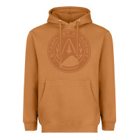 Meerkat star fleet academy dropout stars trekie trek geek Heavyweight Hoodie - linhVisuals