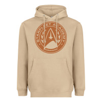 Mushroom star fleet academy dropout stars trekie trek geek Heavyweight Hoodie - linhVisuals