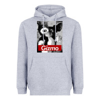 Heather Grey character gizmo classic Heavyweight Hoodie - linhVisuals
