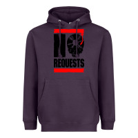 Plum no requests dj turntable vinyl record Heavyweight Hoodie - linhVisuals