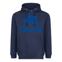 Navy gould academy Heavyweight Hoodie - linhVisuals