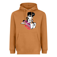 Meerkat josuke very bizarre Heavyweight Hoodie - linhVisuals
