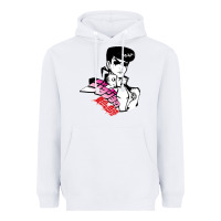 White josuke very bizarre Heavyweight Hoodie - linhVisuals