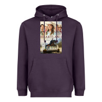 Plum heartland for men and women Heavyweight Hoodie - linhVisuals