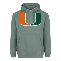 Sage miami hurric Heavyweight Hoodie - linhVisuals
