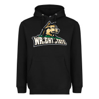 Black wright state Heavyweight Hoodie - linhVisuals
