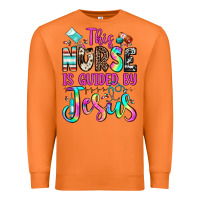 Carrot this nurse is guided by jesus Premium Sweatshirt - JahusDesignShop