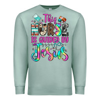 Seafoam this nurse is guided by jesus Premium Sweatshirt - JahusDesignShop