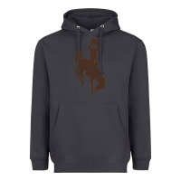 Smoke wyoming athletics Heavyweight Hoodie - linhVisuals