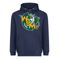 Navy william and mary Heavyweight Hoodie - linhVisuals