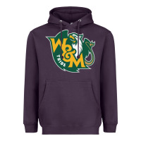 Plum william and mary Heavyweight Hoodie - linhVisuals
